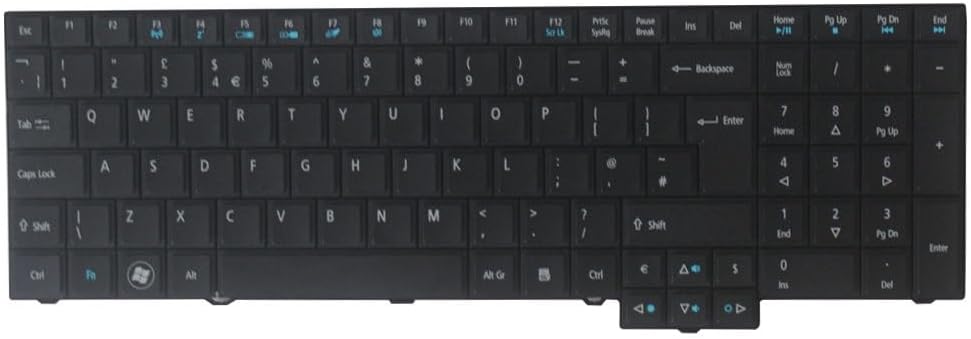 Laptop Keyboard for Acer TravelMate 5760 TM5760
