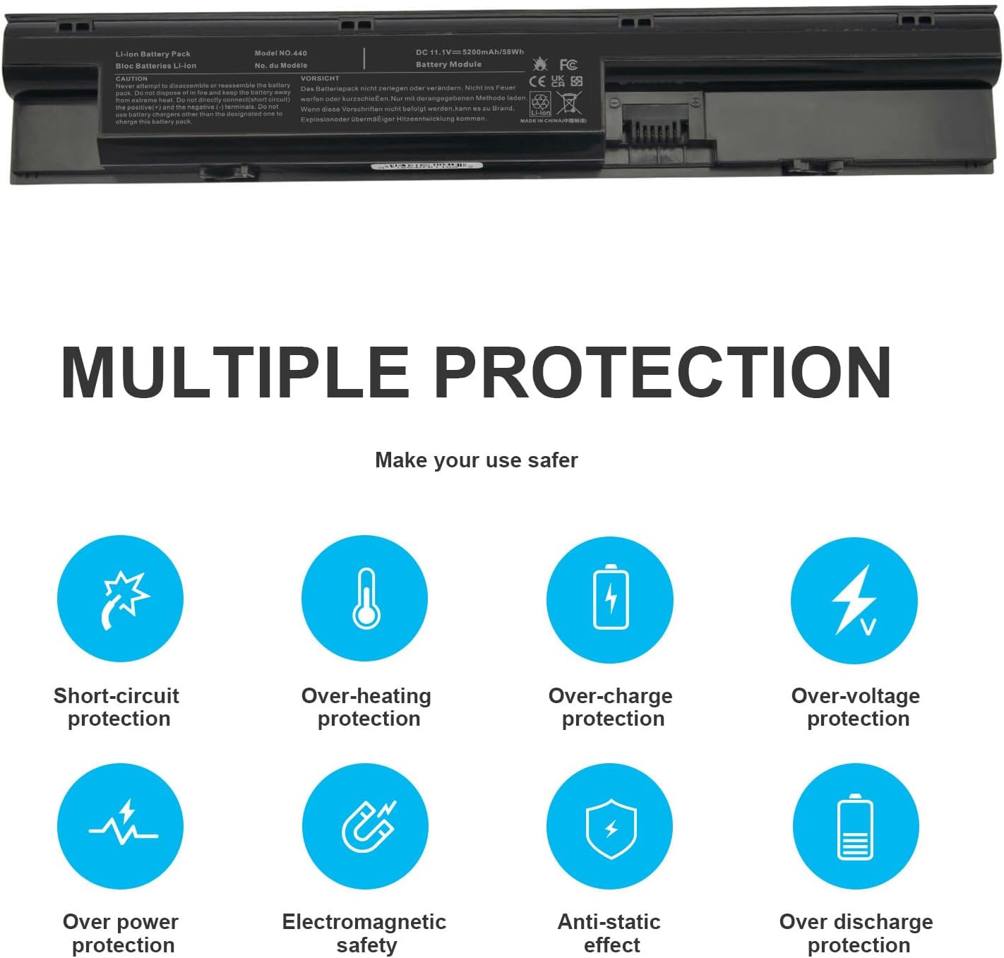 Battery HP ProBook 450