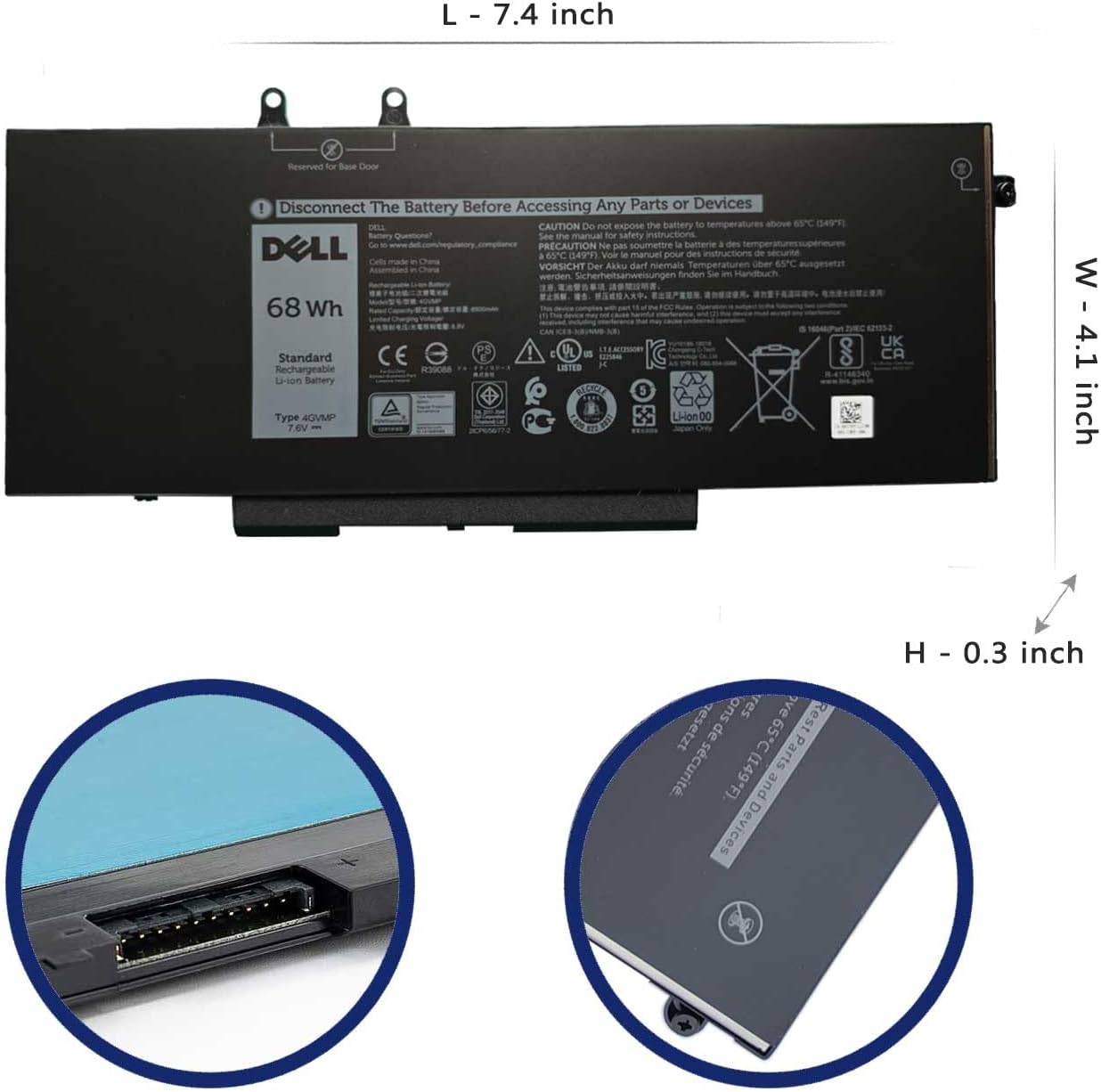 Battery DELL Precision 3540