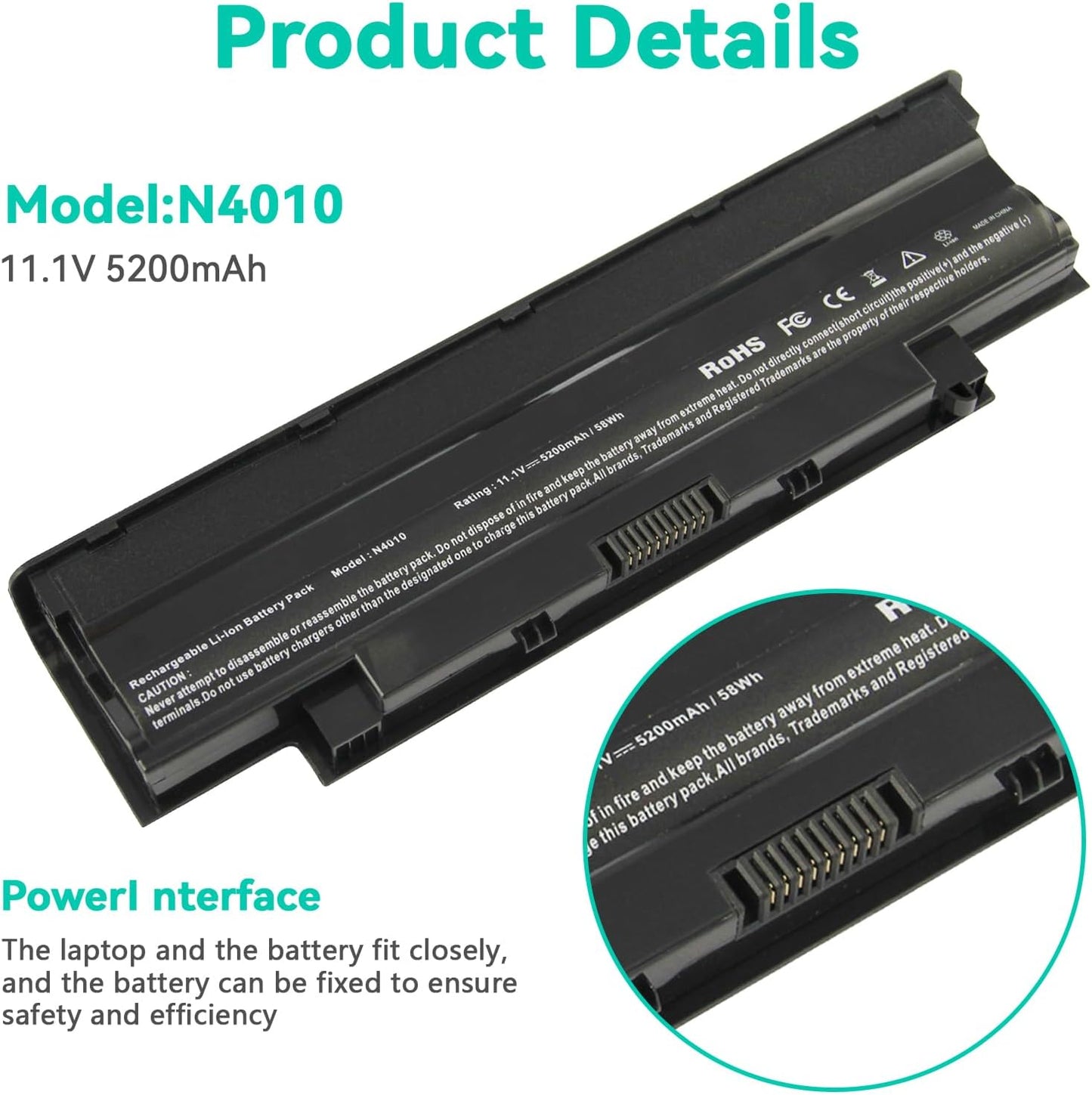 Battery Dell Vostro 3550