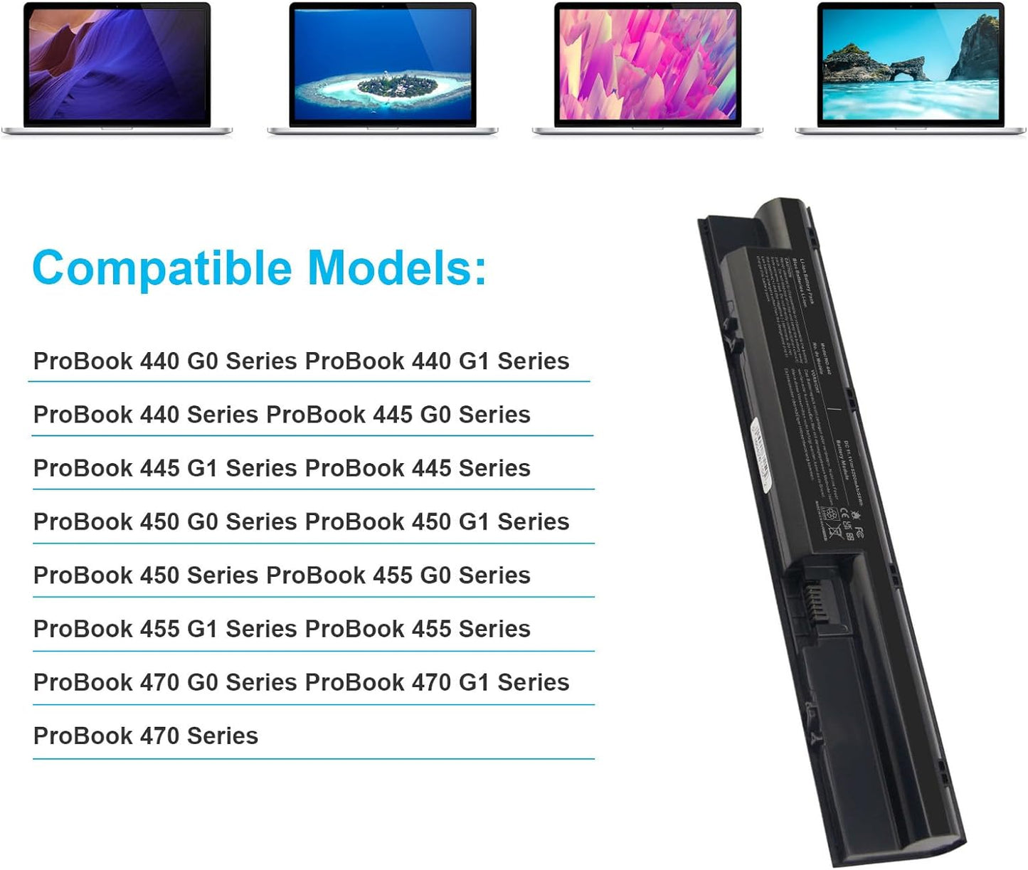 Battery HP ProBook 450
