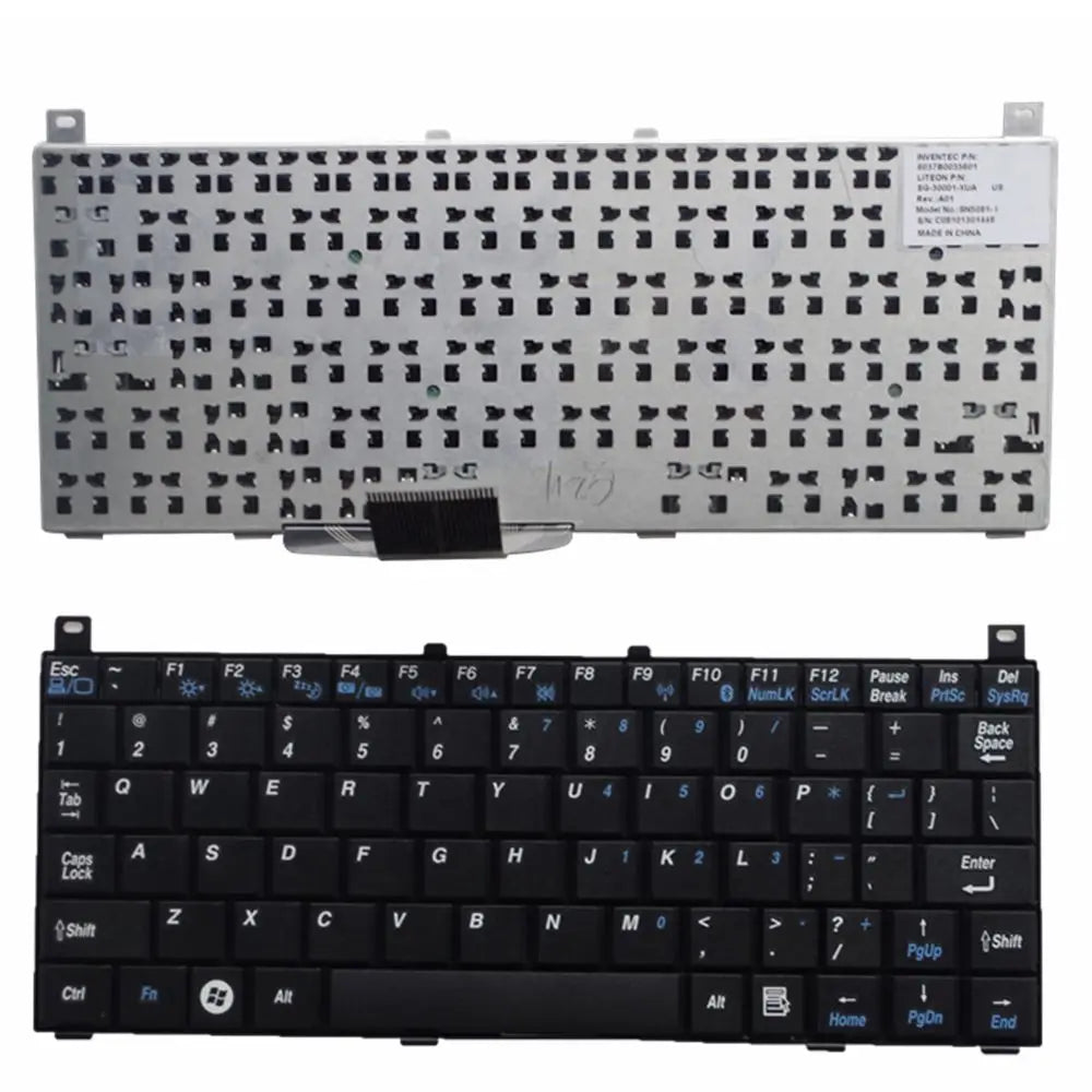 Keyboard Toshiba Mini NB100 NB105 Black