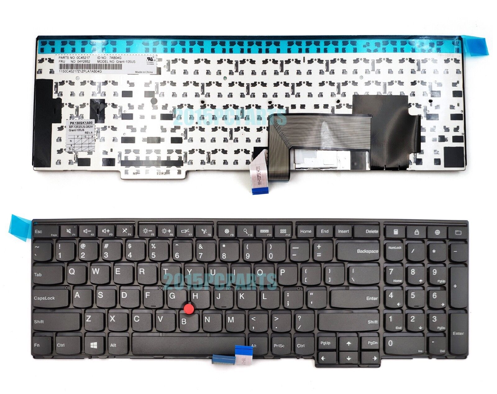 Replacement Keyboard For Lenovo ThinkPad Edge E531, E540, L540, T540P, T550, T560 – US English Layout