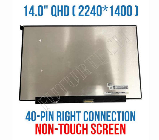LED 14.0 Matte 2K (2240x1400) | 40 PIN (IPS) (M140NWHE R0) Edgeless (SHC) Middle Connector