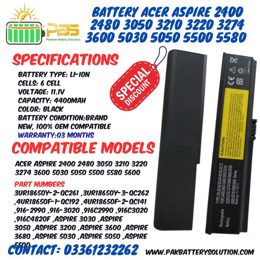 Battery Acer 3600 