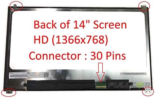 14.0" Matte LCD Screen Replacement for Dell Latitude E7480 | N140BGE-E53 |  083VK3