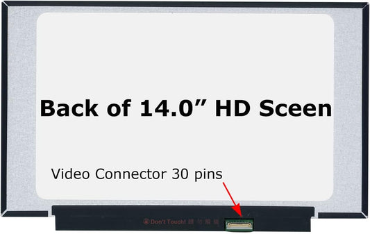 14.0" HD Matte LED Screen | N140BGA-EA4 | 30-Pin Borderless Display