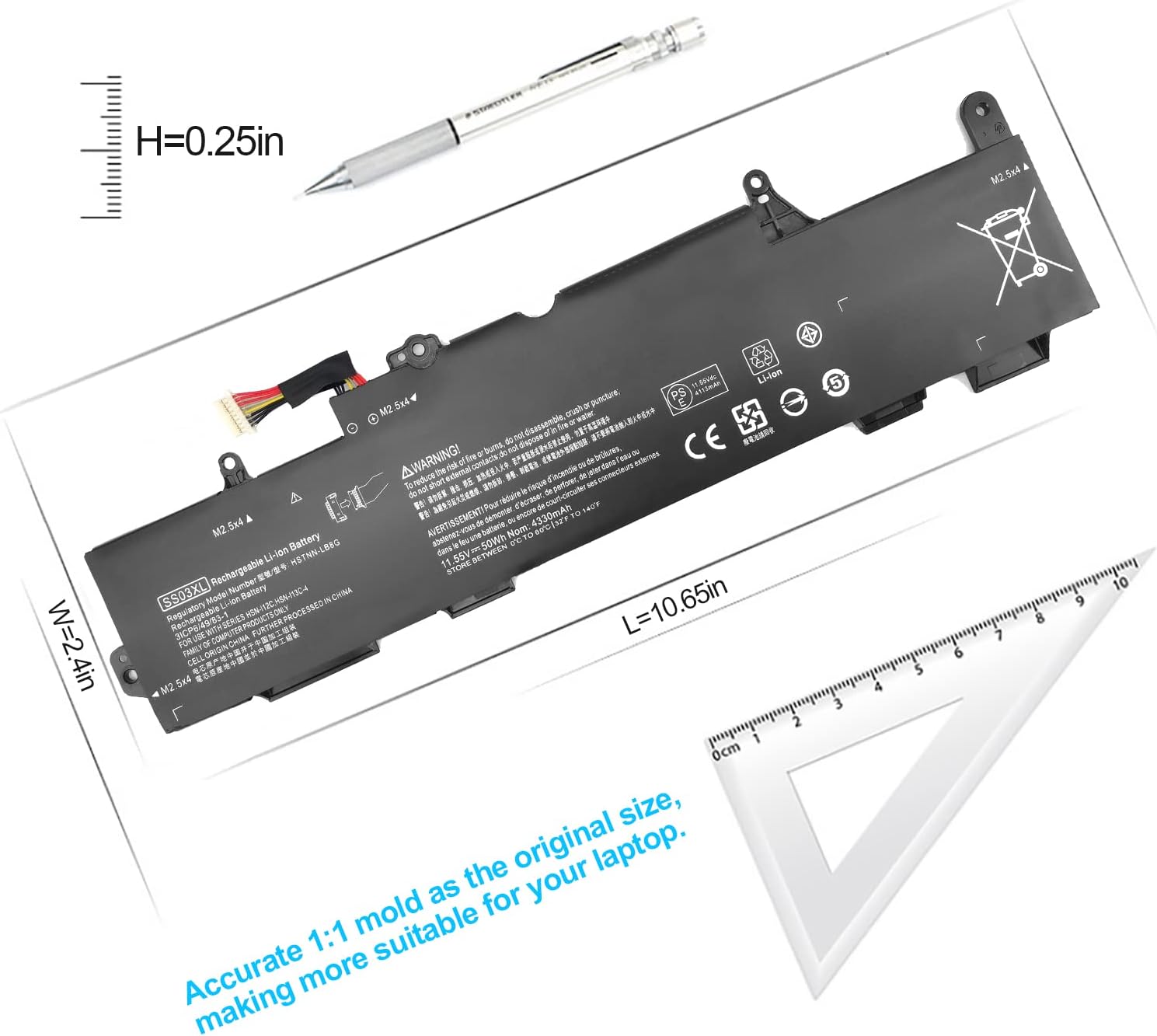 SS03XL Battery