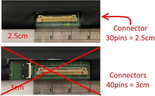 LED 12.5 Matte FHD  30 PIN N125HCE-GN1 IPS (Short Circuit) Without Fitting Right Hand Connector