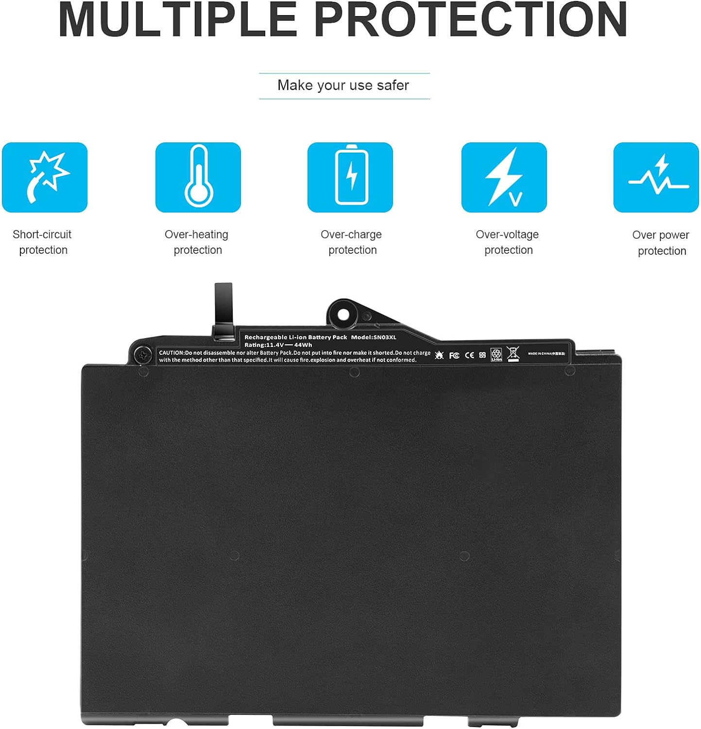 SN03XL ST03XL battery Hp EliteBook 820-G3 820-G4