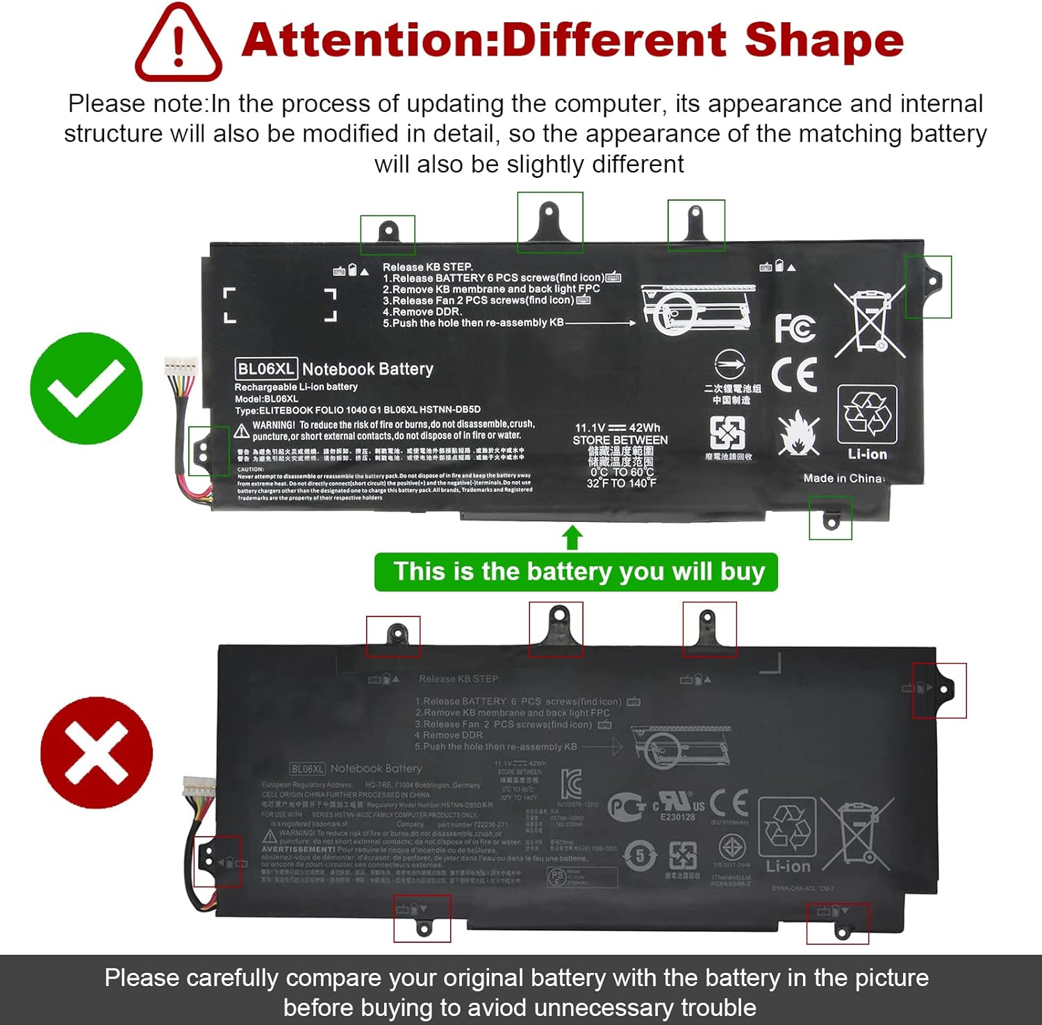 BL06XL Battery