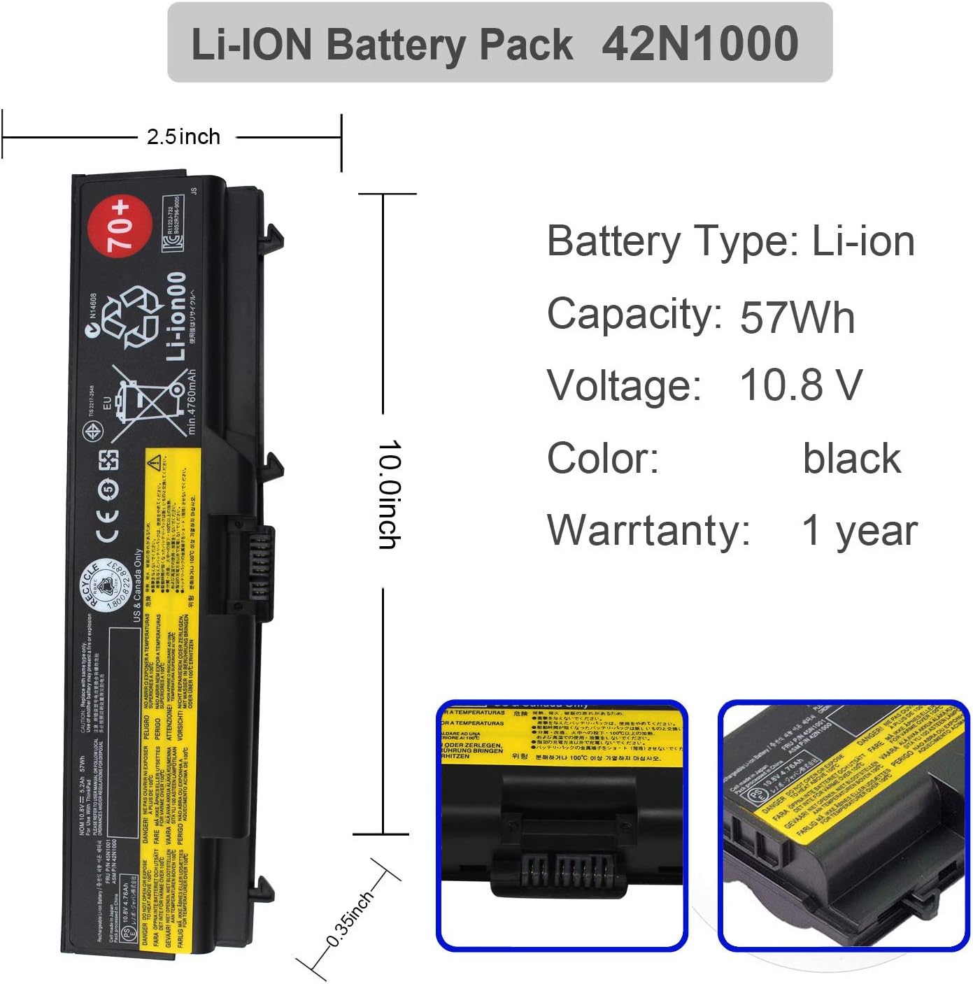 Battery lenovo T430