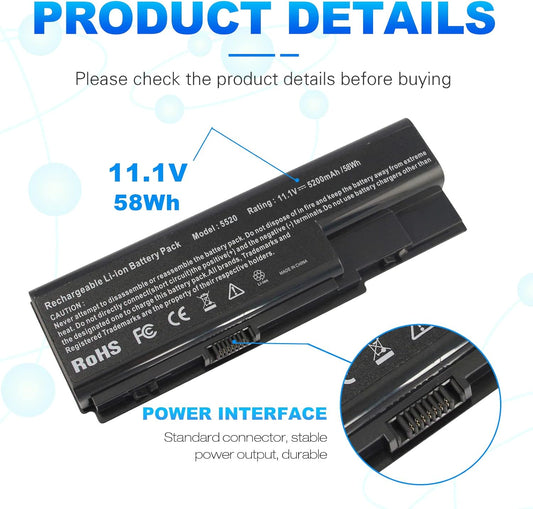 Battery Acer Aspire 5520