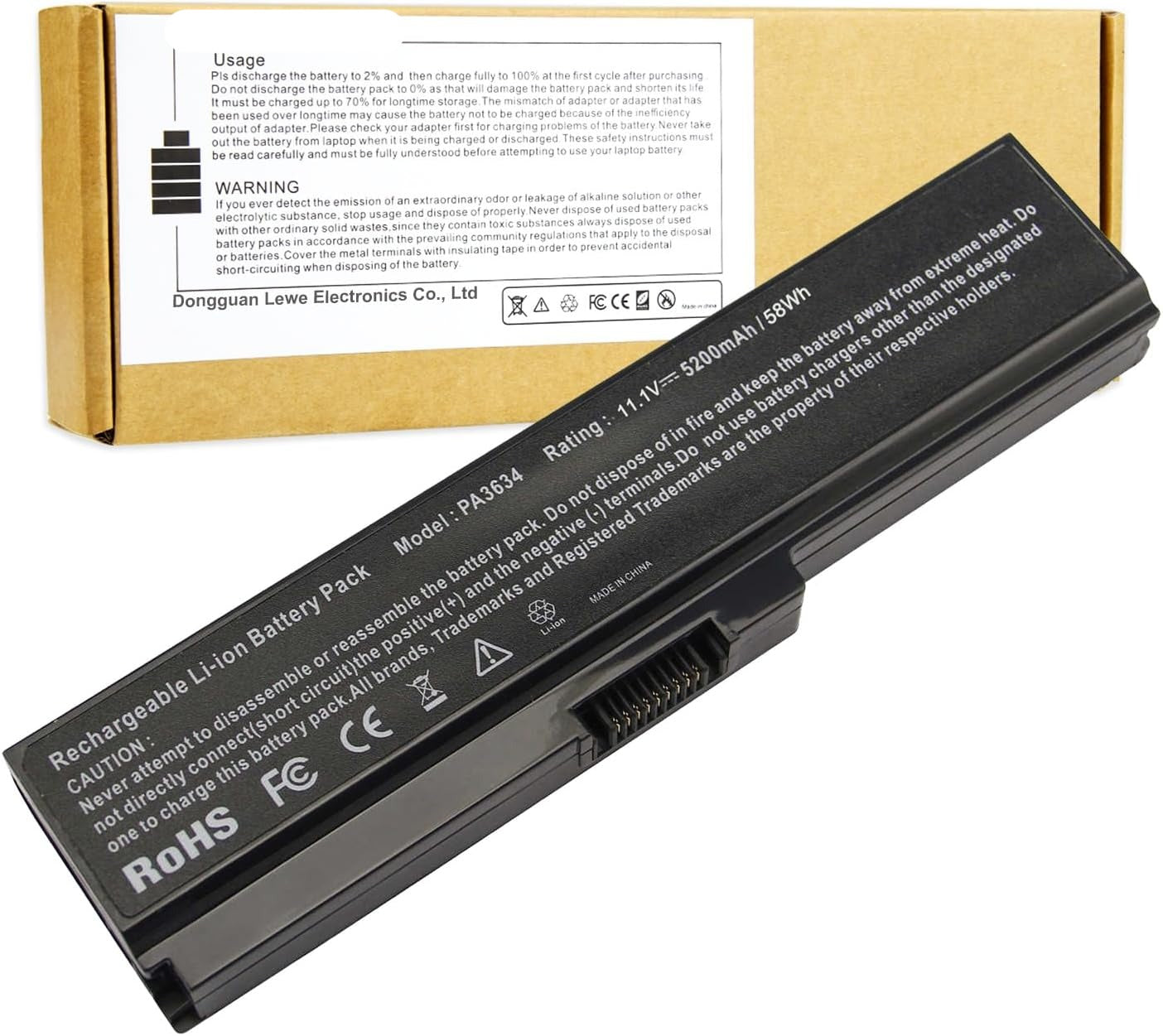 Battery Toshiba 3634 