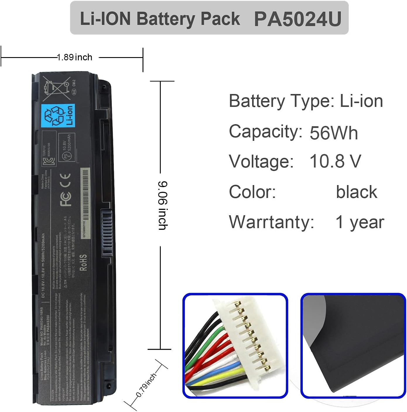 PA5024U Battery 