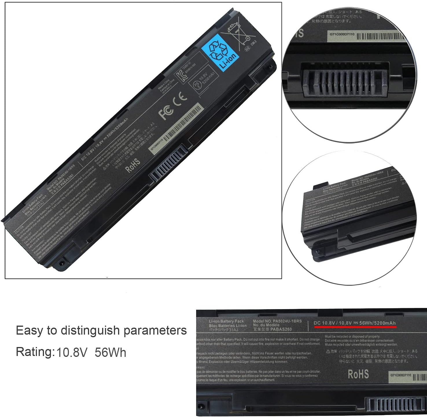 PA5024U Battery 