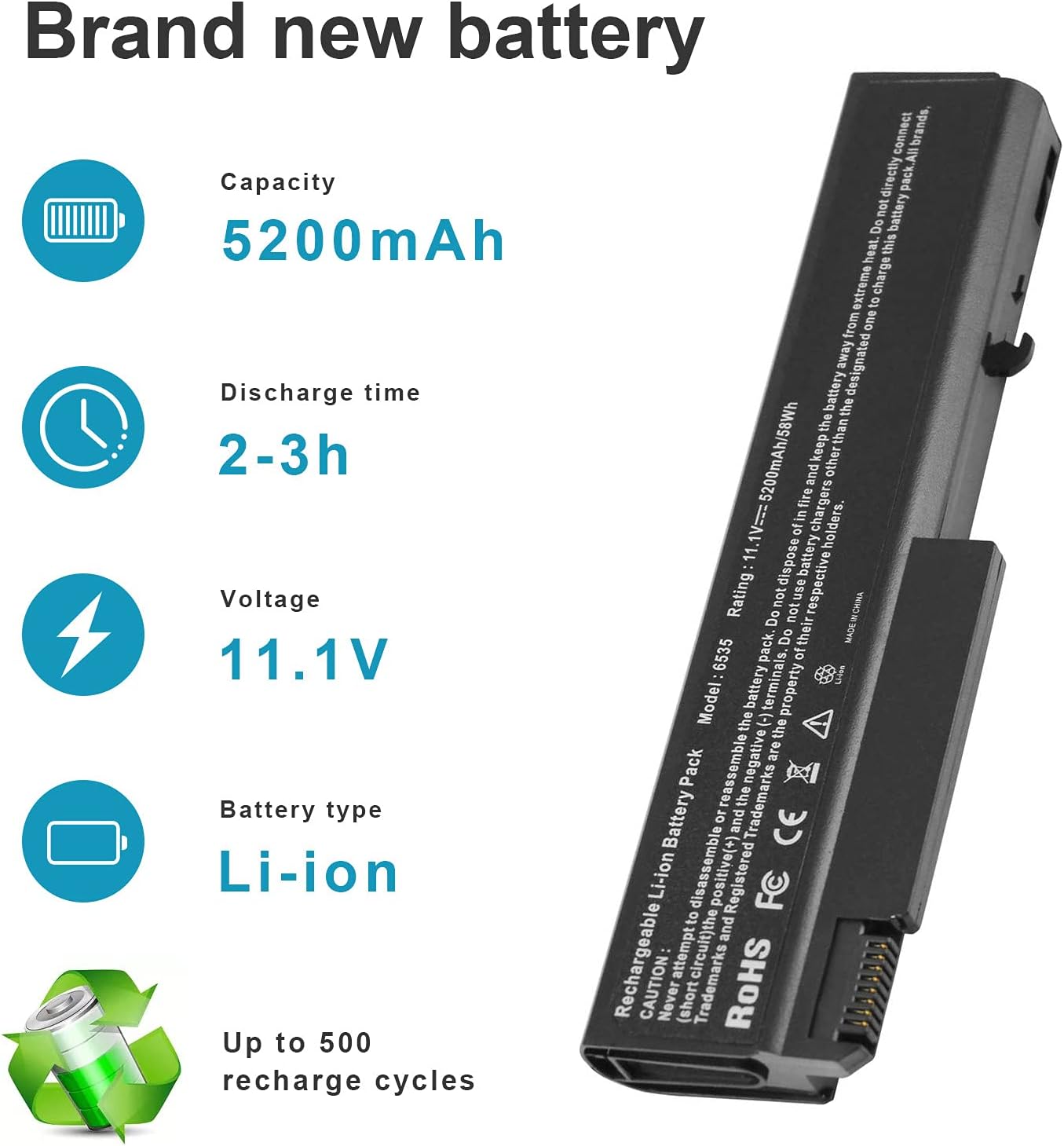 Battery HP 8440p