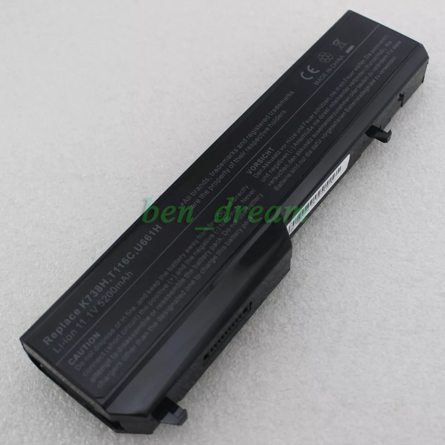 Battery Dell Vostro 1310 1320 1510 2510  6 Cell