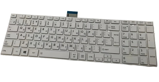 Keyboard Toshiba Satellite C850 C855 L850  White